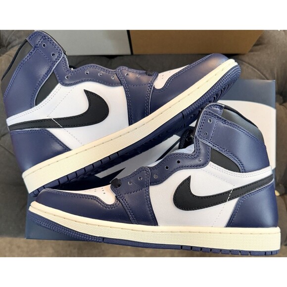 Size 12 - Air Jordan 1 Retro OG High Midnight Navy